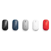 Kensington SureTrack Dual Wireless Mouse, Ambidextrous, RF Wireless + Bluetooth, 2400 DPI, Black