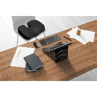 Kensington SureTrack Dual Wireless Mouse, Ambidextrous, RF Wireless + Bluetooth, 2400 DPI, Black