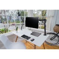 Kensington SureTrack Dual Wireless Mouse, Ambidextrous, RF Wireless + Bluetooth, 2400 DPI, Black
