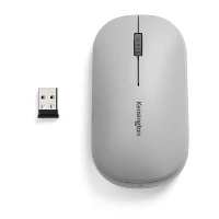Kensington SureTrack Dual Wireless Mouse Grey, Ambidextrous, RF Wireless + Bluetooth, 2400 DPI, Grey