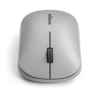 Kensington SureTrack Dual Wireless Mouse Grey, Ambidextrous, RF Wireless + Bluetooth, 2400 DPI, Grey