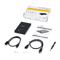 StarTech.com Biometric Enclosure - Encrypted USB 3.0 2.5