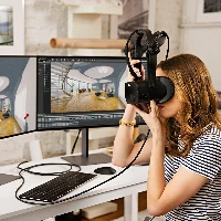 HP Reverb G2, Dedicated head mounted display, 13 yr(s), Black, 114, LCD, 4320 x 2160 pixels