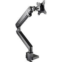 StarTech.com Desk Mount Monitor Arm with 2x USB 3.0 ports, Slim Full Motion Adjustable Single Monitor VESA Mount up to 17.6lbs (8kg) Display, Ergonomic Articulating Arm, Desk Clamp/Grommet - One-touch Adjustment (ARMSLIM2USB3) - Kit montaggio (braccio sno