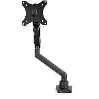 StarTech.com Desk Mount Monitor Arm with 2x USB 3.0 ports, Slim Full Motion Adjustable Single Monitor VESA Mount up to 17.6lbs (8kg) Display, Ergonomic Articulating Arm, Desk Clamp/Grommet - One-touch Adjustment (ARMSLIM2USB3) - Kit montaggio (braccio sno