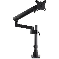 StarTech.com Desk Mount Monitor Arm with 2x USB 3.0 ports - Pole Mount Full Motion Single Arm Monitor Mount for up to 34