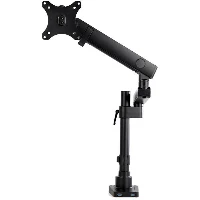 StarTech.com Desk Mount Monitor Arm with 2x USB 3.0 ports - Pole Mount Full Motion Single Arm Monitor Mount for up to 34