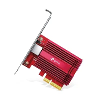 TP-Link TX401, Internal, Wired, PCI Express, Ethernet, 10000 Mbit/s, Red