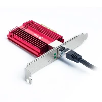 TP-Link TX401, Internal, Wired, PCI Express, Ethernet, 10000 Mbit/s, Red