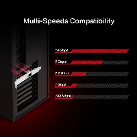 TP-Link TX401, Internal, Wired, PCI Express, Ethernet, 10000 Mbit/s, Red