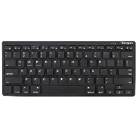 Targus KB55, Mini, Bluetooth, QWERTY, Black