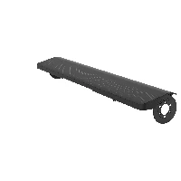 HP DesignJet T200/T600 24-in Roll Cover, Cover, Black, 1 pc(s)