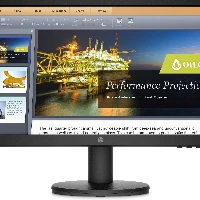 HP P21b G4 - P-Series - monitor a LED - 20.7 - 1920 x 1080 Full HD (1080p)  60 Hz - TN - 250 cd/m - 6001 - 5 ms - HDMI, VGA - altoparlanti - testa utensile nera - per P/N 5P6P8EAABU