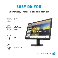 HP P21b G4 - P-Series - monitor a LED - 20.7 - 1920 x 1080 Full HD (1080p)  60 Hz - TN - 250 cd/m - 6001 - 5 ms - HDMI, VGA - altoparlanti - testa utensile nera - per P/N 5P6P8EAABU