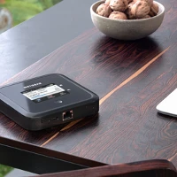 NETGEAR M5, Cellular network modem/router, Black, 1000 Mbit/s, 802.11a, 802.11b, 802.11g, Wi-Fi 4 (802.11n), Wi-Fi 5 (802.11ac), Wi-Fi 6 (802.11ax), 5G, Qualcomm