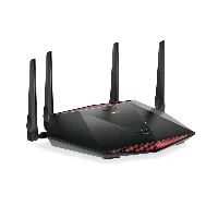 NETGEAR Nighthawk XR1000 WiFi 6 Gaming Router, Wi-Fi 6 (802.11ax), Dual-band (2.4 GHz / 5 GHz), Ethernet LAN, Black, Tabletop router