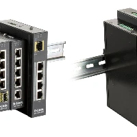 D-LINK Industrial Gigabit Unmanaged Switch with 2 SFP slots, Auto-MDI/MDIX D-Link DIS-100G-6S. Switch typ