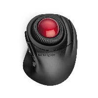 KensingtonOrbitFusionWirelessTrackball,Right-hand,Laser,RFWireless,1500DPI,Black,Red