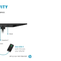 HP E-Series E23 G4, 58.4 cm (23