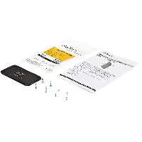 StarTech.com Supporto per docking station - Acciaio (SSPMSUDWM) - Piano montaggio - montaggio a parete, montabile sotto la scrivania - nero - per P/N DK31C3HDPD, DK31C3HDPDUE, DKM30CHDPD, DKM30CHDPDUE, HB31C3A1CS, HB31C4AS, TB3CDOCKDP