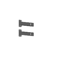 APC Easy Rack - Kit di staffe per asta - sotto - nero