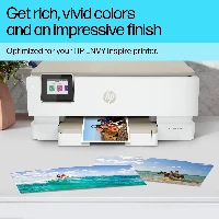 HP Advanced - Lucido - 10,5 mil - 102 x 305 mm - 250 g/m - 65 libbre - 10 fogli carta fotografica - per ENVY Inspire 7920e