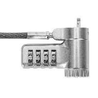 Targus DEFCON - Blocco cavo di sicurezza - argento - 2 m