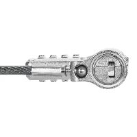 Targus DEFCON - Blocco cavo di sicurezza - argento - 2 m