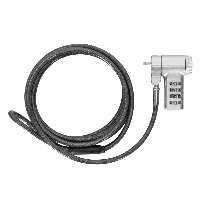 Targus DEFCON - Blocco cavo di sicurezza - argento - 2 m