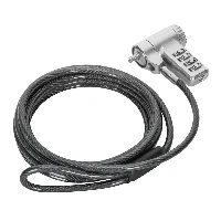 Targus DEFCON - Blocco cavo di sicurezza - argento - 2 m