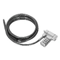 Targus DEFCON - Blocco cavo di sicurezza - argento - 2 m