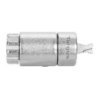 Targus DEFCON Ultimate - Blocco cavo di sicurezza - a chiave universale, con testa del lucchetto adattabile - argento - 2 m (pacchetto di 25)
