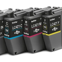 BROTHER SUPPLIES Ink cartridge multipack Brother LC421VALDR. Supply type Multi pack, Colour ink page yield 600 pa