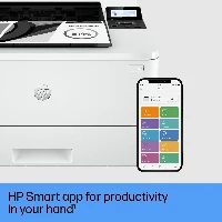 HP LaserJet Pro 4002dn Printer, Print, Two-sided printing Fast first page out speeds Energy Efficient Compact Size Strong Security, Laser, 1200 x 1200 DPI, A4, 40 ppm, Duplex printing, White