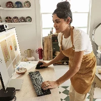 HP455ProgrammableWirelessKeyboard,Full-size(100%),RFWireless,Membrane,Black