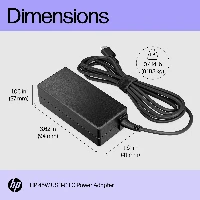 HP45WUSB-CLCPowerAdapter,Notebook,45W,94mm,40mm,26.5mm,192.5g