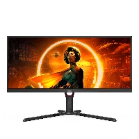 AOC Screen size (inch) 34, Panel resolution 3440x1440, Refresh rate 144 Hz, Response time MPRT 1 ms, Pan