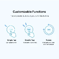 TP-Link Tapo S200B, Wireless, White, Wall, 868, 922 MHz, Indoor, Android, iOS