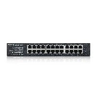 ZYXEL GS1915-24E, 24-port GbE Smart hybrid mode Switch, standalone or NebulaFlex Cloud, rackmount, fanless