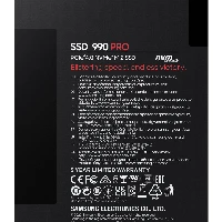 SAMSUNG  Samsung 990 PRO. SSD capacity 1000 GB, SSD form factor M.2, Read speed 7450 MB/s, Write speed