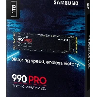 SAMSUNG  Samsung 990 PRO. SSD capacity 1000 GB, SSD form factor M.2, Read speed 7450 MB/s, Write speed