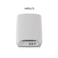 NETGEAR Orbi RBS760 - Impianto Wi-Fi (prolunga) - fino a 2000 mq - maglia - GigE, 2.5 GigE - 802.11a/b/g/n/ac/ax - Tri-Banda