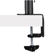 StarTech.com Monitor Arm with VESA Laptop Tray, For a Laptop (4.5kg / 9.9lb) and a Single Display up to 32 (8kg / 17.6lb), Black, Adjustable Desk Laptop Arm Mount, C-clamp/Grommet Mount - VESA Monitor Mount (A2-LAPTOP-DESK-MOUNT) - Kit montaggio (asta, v