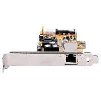 StarTech.com 1 Port 2.5Gbps PoE Network Card, PCIe Ethernet Card w/RJ45 Port, 30W 802.3at PoE NIC for Desktops/Servers, Network PoE LAN Adapter w/Low-Profile Bracket Included - NBASE-T, Windows/Linux Support (ST1000PEXPSE) - Adattatore di rete - PCIe 2.1