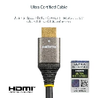 STARTECH StarTech.com 20in (50cm) HDMI 2.1 Cable 8K - Certified Ultra High Speed HDMI Cable 48Gbps - 8K 60Hz/