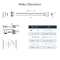 STARTECH StarTech.com 20in (50cm) HDMI 2.1 Cable 8K - Certified Ultra High Speed HDMI Cable 48Gbps - 8K 60Hz/