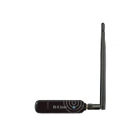 D-Link DWA-137, Wired, USB, WLAN, Wi-Fi 4 (802.11n), Black