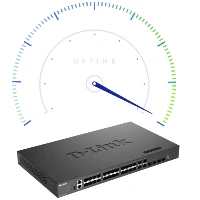 D-Link Layer 3 Stackable 10 Gigabit Managed Switches, Managed, L3, Full duplex, Rack mounting
