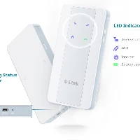 D-Link 5G NR AX1800 Wi-Fi 6 Mobile Hotspot, Cellular network modem, White, Portable, Battery level, Network, Signal strength, WLAN, IEEE 802.11a, IEEE 802.11ac, IEEE 802.11ax, IEEE 802.11b, IEEE 802.11g, IEEE 802.11n, Wi-Fi 6 (802.11ax)