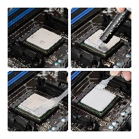 StarTech.com High-Performance Silicone Thermal Paste, 14.5W/mK Conductivity, Grease Compound for CPUs, GPUs, and ICs, Improves Heat Dissipation in Computers, Thermal paste, 14.5 W/mK, Aluminium oxide, Silicone, Zinc oxide, Grey, 1.42 C/W, 2.65 g/cm